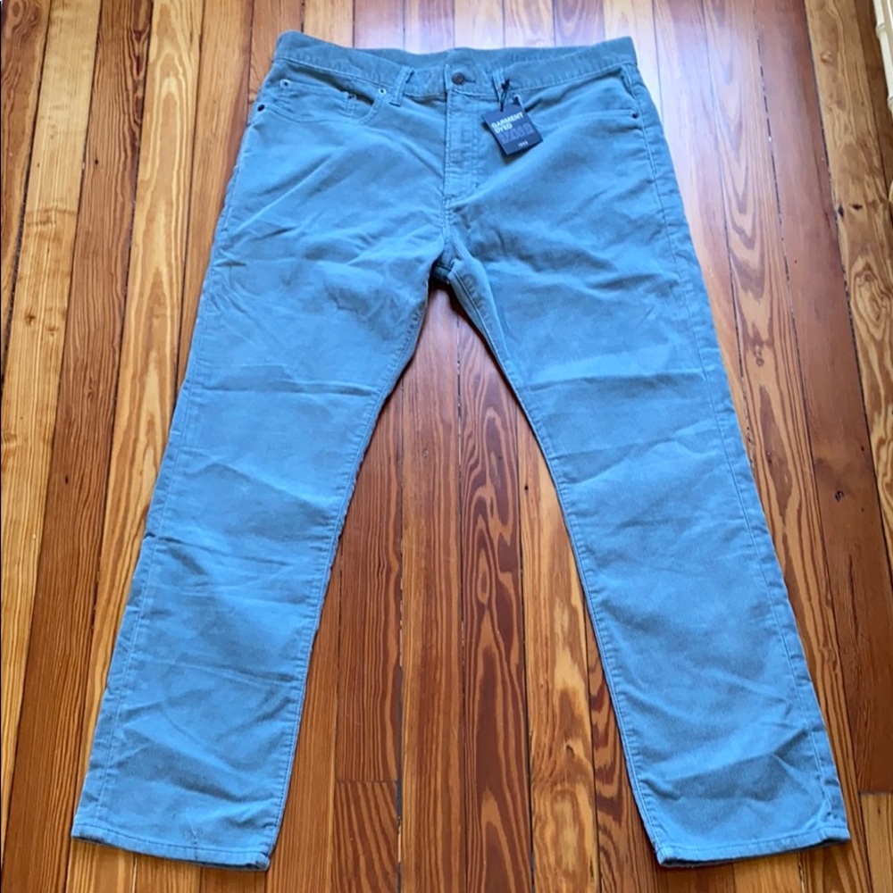 New with tags GAP 1969 garment dyed cords pants 34